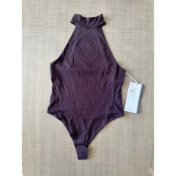 Lululemon Wundermost Ultra-Soft Nulu Mockneck Sleeveless Bodysuit Sz S Brand New - Picture 6 of 11